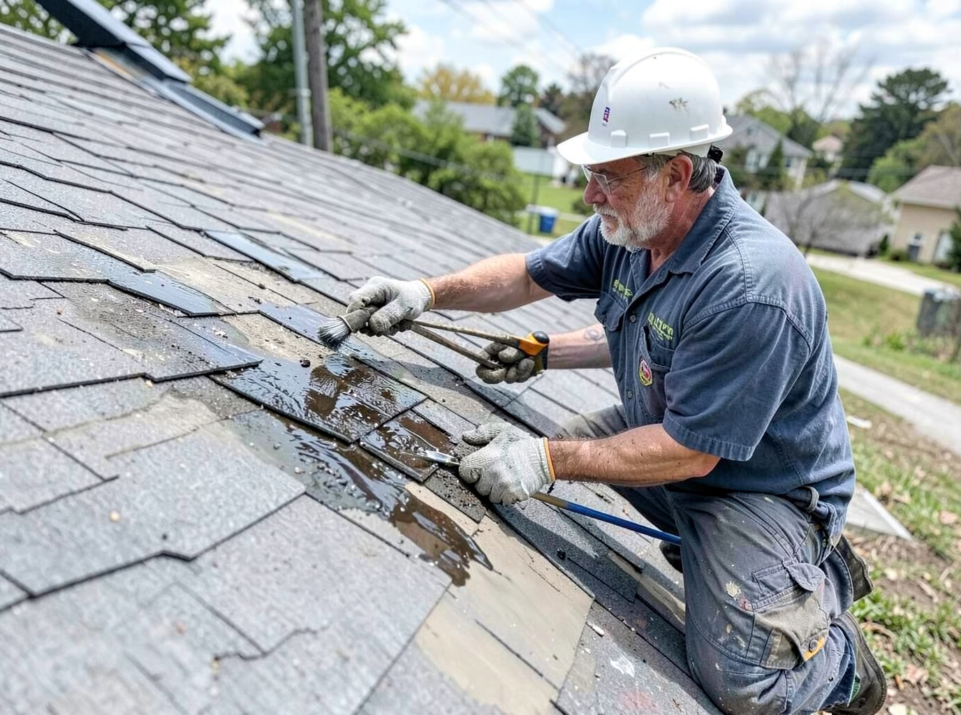 Roof Leak Repair in Ames